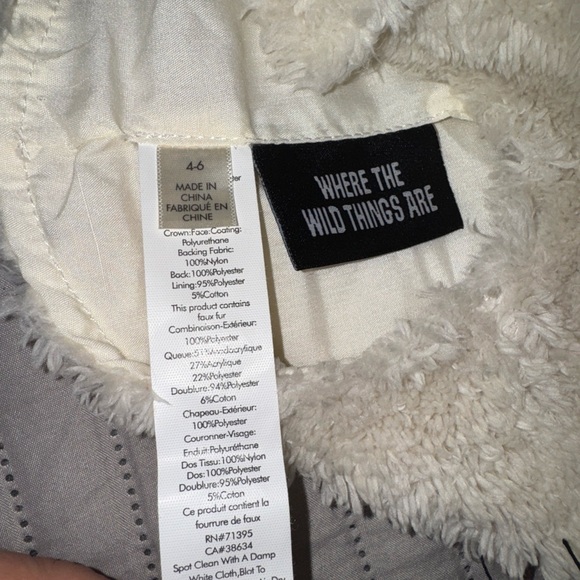 Where the wild things are Max by pottery barn Halloween Costume  sz 4-6 - Picture 3 of 15
